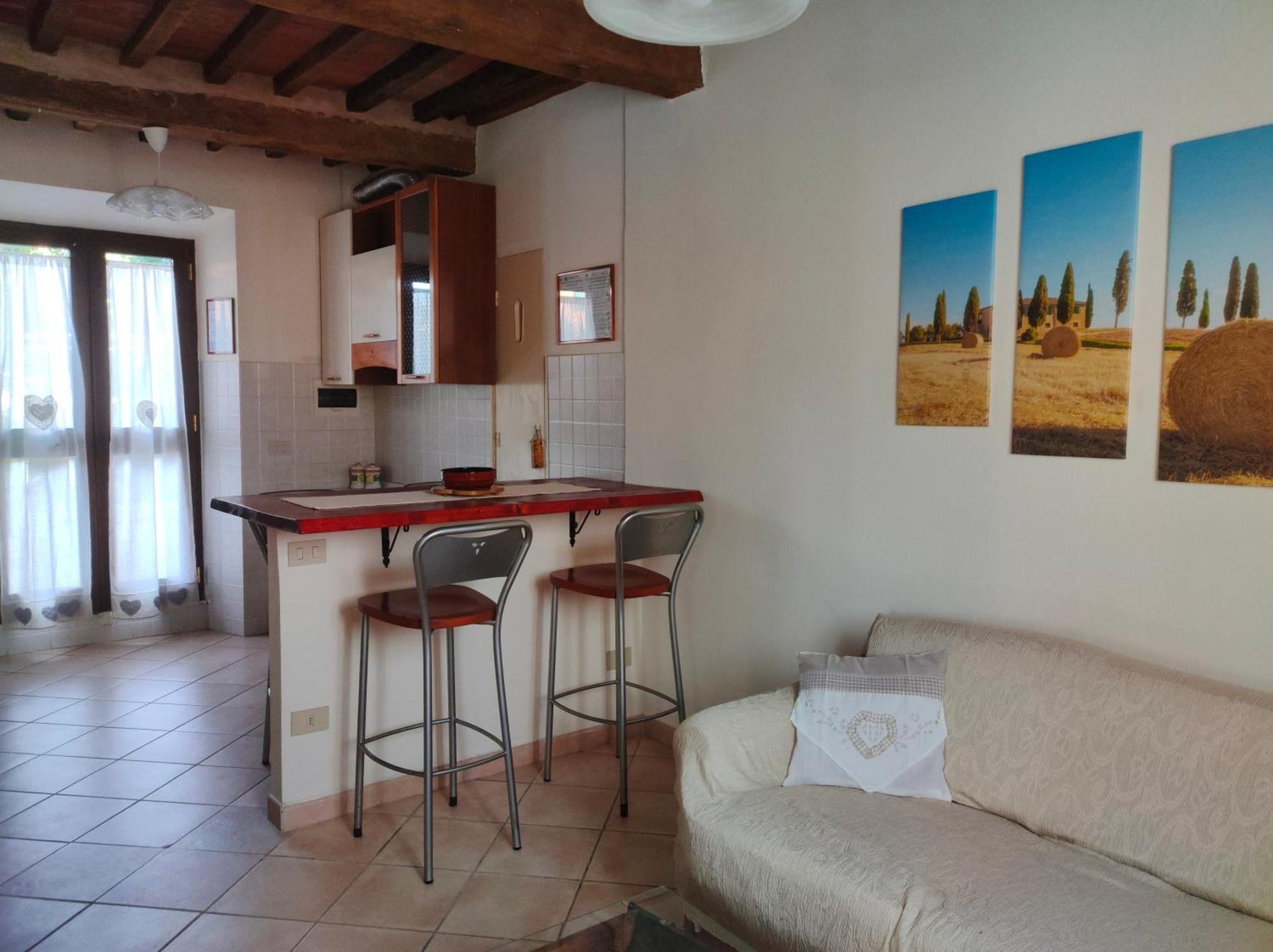La Casina Di Colle - Appartamento Rustico Sulle Colline Di Pisa سبا كاسكيانا تيرم المظهر الخارجي الصورة